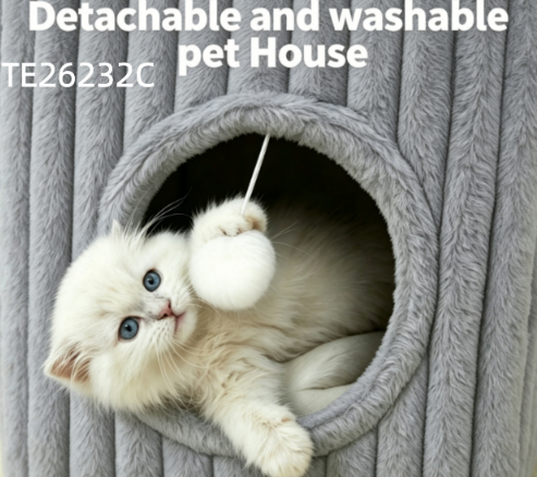 Detachable and washable pet house