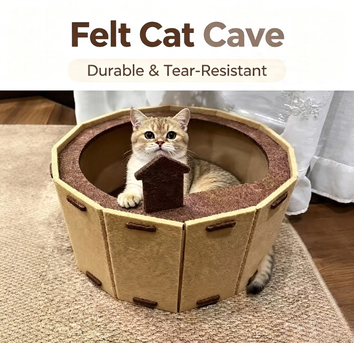 Felt Cat Cave - Image 3