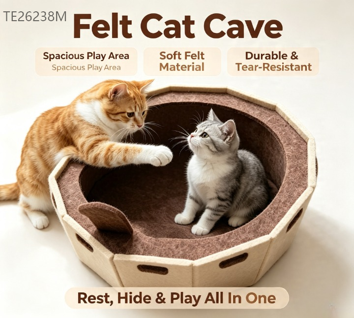 Felt Cat Cave